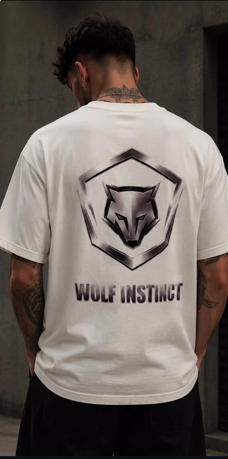 t-shirt metal relaxed γραμμή